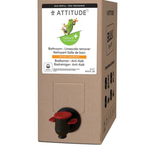 Purškiamas vonios valiklis, citrusų žievelių aromato, ekologiškas, Attitude - Image 2