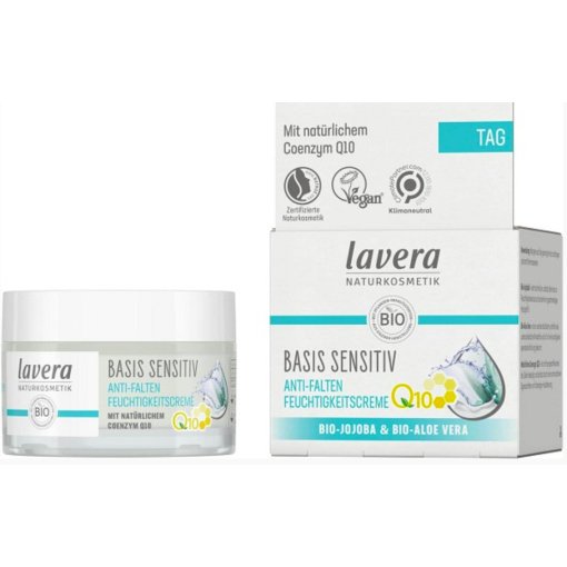 Drėkinamasis kremas "Basis Sensitive Q10", Lavera