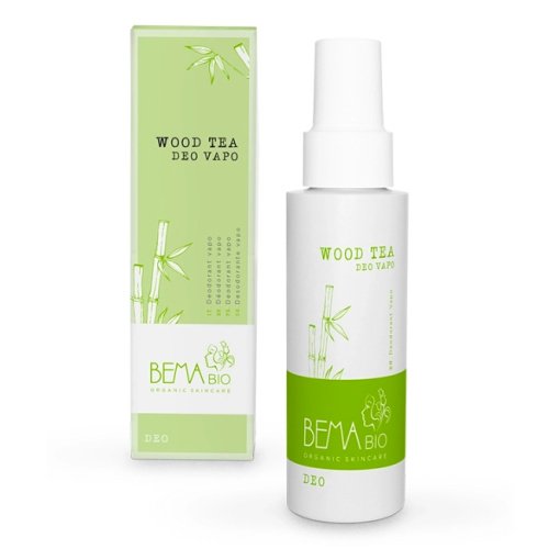 BEMABIO DEO purškiamas dezodorantas vyrams be dujų "Wood Tea", 100 ml