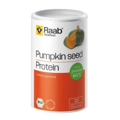 Moliūgų sėklų baltymų milteliai, ekologiški, Raab Vitalfood, 500 g