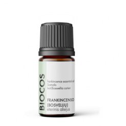 Frankincenso (bosvelijų) eterinis aliejus iš Somalio, 5ml BIOCOS