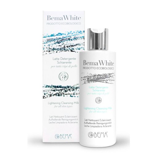 Bema White – Brightening Cleansing Milk valomasis odos ir makiažo pienelis nuo pigmentinių dėmių, 200 ml