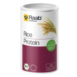 RAAB Vitalfood ryžių baltymų milteliai, ekologiški 400 g