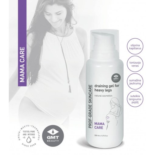 Drenuojantis gelis kojų patinimams mažinti, GMT beauty, 200 ml - Image 2
