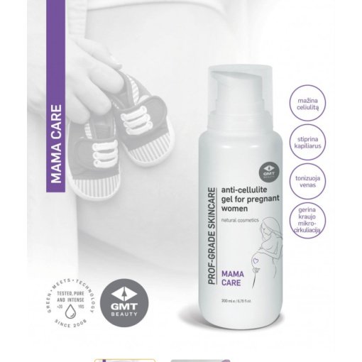 Anticeliulitinis gelis nėščiosioms moterims, GMT beauty, 200 ml - Image 2