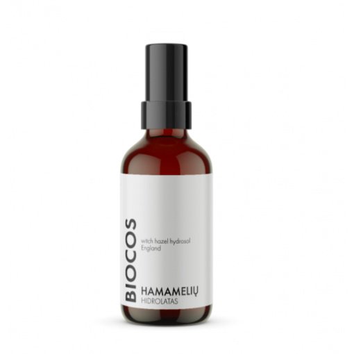 Natūralus hamamelių vanduo - hidrolatas, BIOCOS 100ml