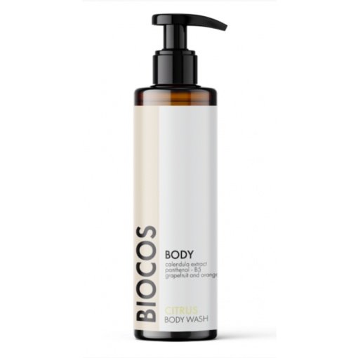 CITRUS natūralus kūno prausiklis, BIOCOS, 250ml
