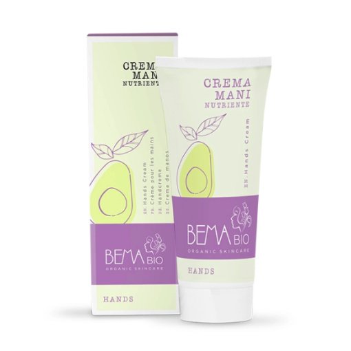 BEMA BELLE MANI BIO Apsauginis rankų kremas su saldžiaisiais migdolais ir avokadu, 100ml