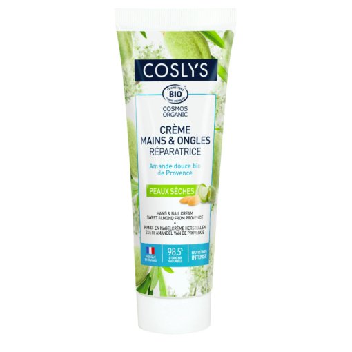 Atstatomasis rankų ir nagų kremas su migdolais, ekologiškas, Coslys, 50ml
