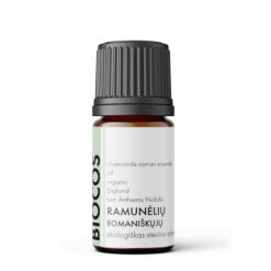 Ramunėlių romaniškųjų ekologiškas eterinis aliejus 3 ml, BIOCOS