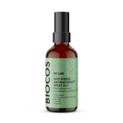 ANTI-STRESS purškalas šunims, BIOCOS 100ml