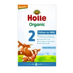 Tolesnio maitinimo pieno mišinys kūdikiams nuo 6 mėnesių Nr. 2, biodinaminis, Holle, 600 g