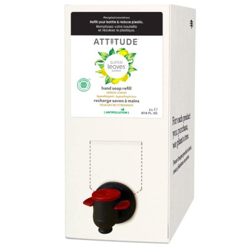 Skystas rankų muilas su citrinmedžių lapų ekstraktu, Attitude, 2l