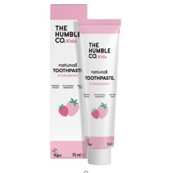 HUMBLE dantų pasta su fluoru KIDS STRAWBERRY, 75 ml