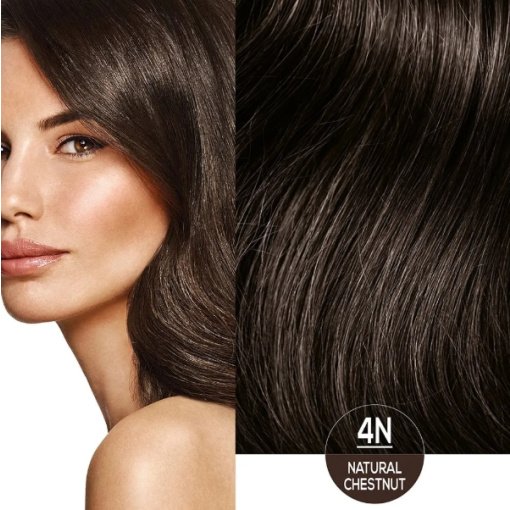 NATURTINT® ilgalaikiai plaukų dažai be amoniako, NATURAL CHESTNUT 4N, 170 ml - Image 4