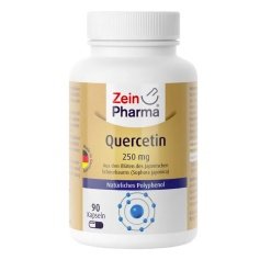 Kvercetinas 250 mg. Maisto papildas, Zein Pharma 90 kaps.
