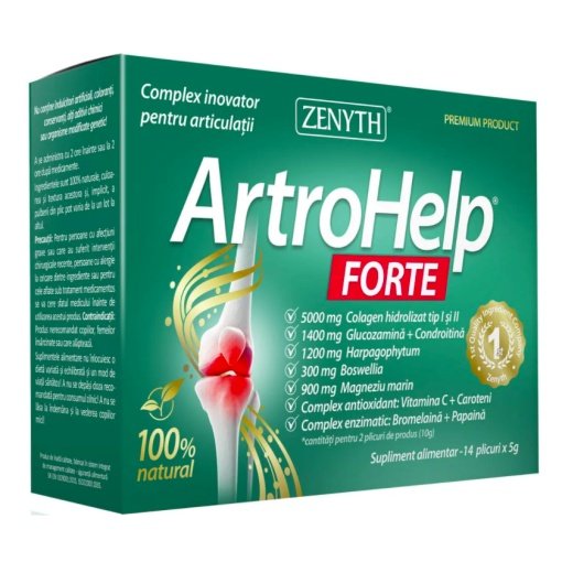 ARTROHELP FORTE. Maisto papildas 14X5g. Zenyth