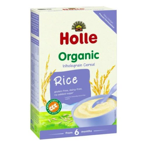 Ryžių košė kūdikiams nuo 6 mėn., ekologiška Holle, 250g