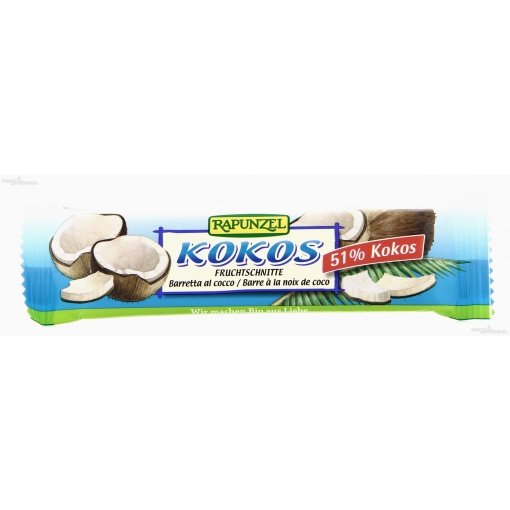 Kokosinis batonėlis, Rapunzel, 40 g