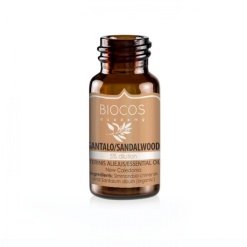 Santalo eterinis aliejus 5% jojobos aliejuje, BIOCOS