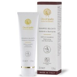 ORO DI SPELLO Drėkinamasis šampūnas žvilgantiems plaukams "Gentle Shampoo Moisturizing and Illuminating", 30ml