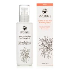 Citrinų ir arbatmedžio veido prausiklis, ekologiškas, Odylique, 200ml