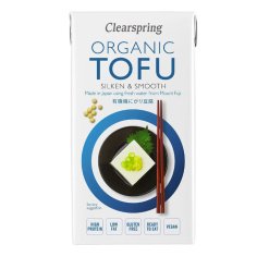 Šilkinis tofu, ekologiškas, Clearspring 300g