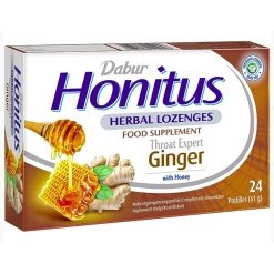 Dabur Honitus pastilės su imbieru, 60g