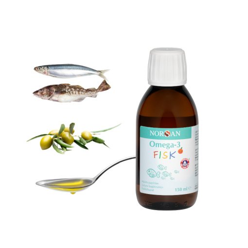 Omega-3 FISK, aliejus, 150 ml, Norsan - Image 2