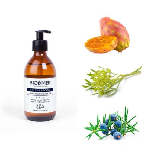 BioMer anticeliulitinis masažinis aliejus CELLULITE OIL 300 ml, BioMer - Image 2