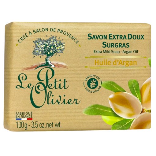 Maitinamasis muilas su arganų aliejumi Le Petit Olivier OLIVE, 100g