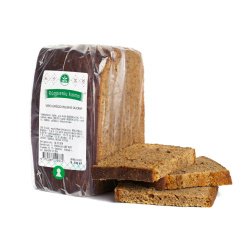 Viso grūdo ruginė duona, 500 g, Mėta
