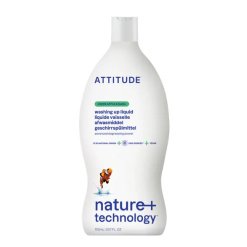 Indų ploviklis, žaliųjų obuolių ir bazilikų aromato, Attitude, 700 ml.