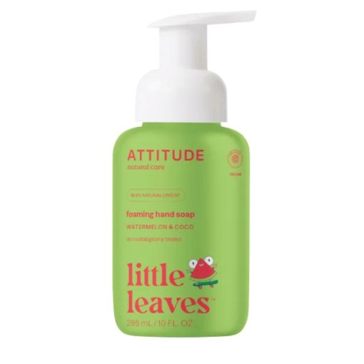 Rankų prausimosi putos vaikams su arbūzų ir kokosų aromatu, Attitude, 295 ml.