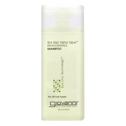Gaivinamasis šampūnas TEA TREE TRIPLE TREAT, 60ml GIOVANNI