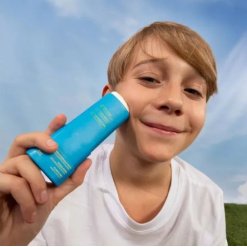 Alternative view of Apsauginis veido pieštukas nuo saulės vaikams SPF30, bekvapis, bekvapis, Attitude, 60 g.