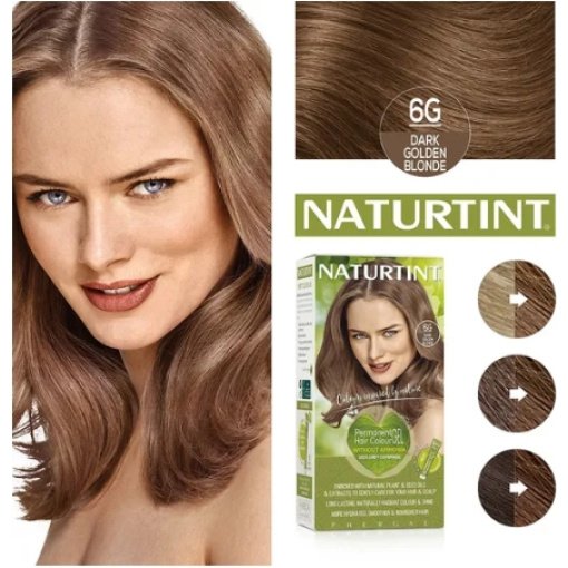 NATURTINT® ilgalaikiai plaukų dažai be amoniako, DARK GOLDEN BLONDE 6G, 170 ml - Image 3