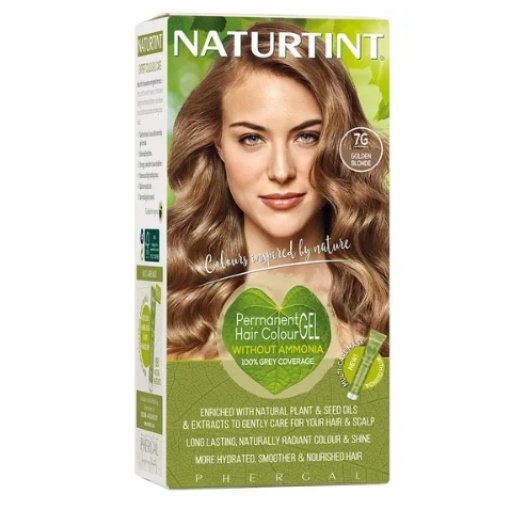 NATURTINT® ilgalaikiai plaukų dažai be amoniako, GOLDEN BLONDE 7G, 170 ml