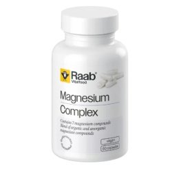 Raab Vitalfood Magnio kompleksas. Maisto papildas, 60 tabl.