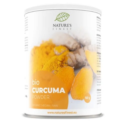 Ciberžolės milteliai, ekologiški, Nature's Finest, 150g