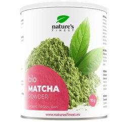 Matcha arbatos milteliai, ekologiški, Nature's Finest, 70g