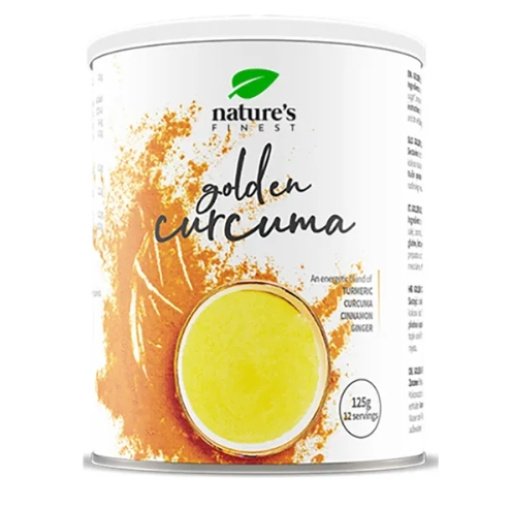 Gėrimo milteliai "Curcuma Latte", ekologiški, Nature’s Finest 125g