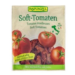 Minkšti pomidorai, ekologiški, Rapunzel, 100 g