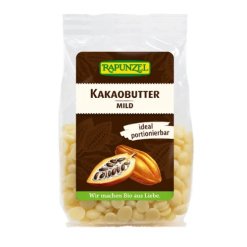 Kakavos aliejus, granulėmis, ekologiškas, Rapunzel, 100 g