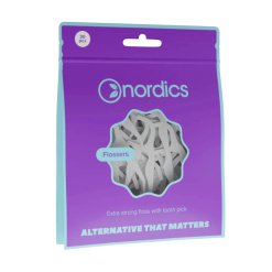 Tarpdančių siūlas su laikikliu Nordics, 30vnt