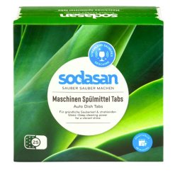 Tabletės indaplovėms, Sodasan, 25 vnt