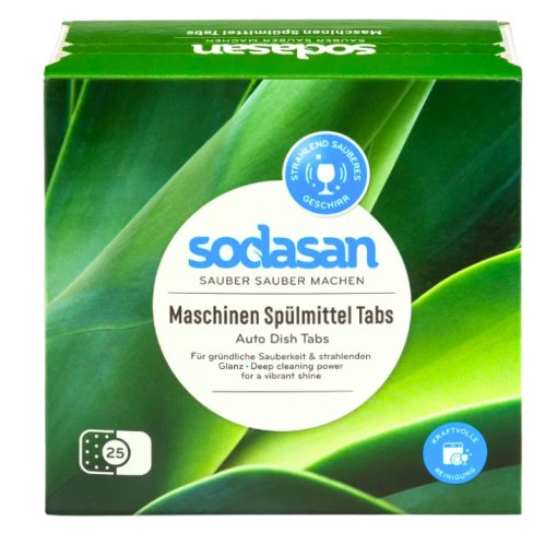 Tabletės indaplovėms, Sodasan, 25 vnt