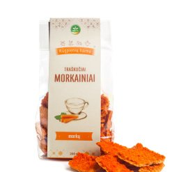 Morkų traškučiai MORKAINIAI, 200 g, Mėta