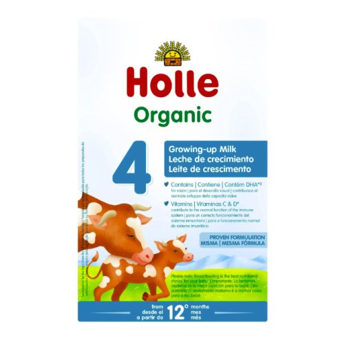Pieno mišinys kūdikiams nuo 12 mėnesių Nr. 4, ekologiškas, Holle, 600 g
