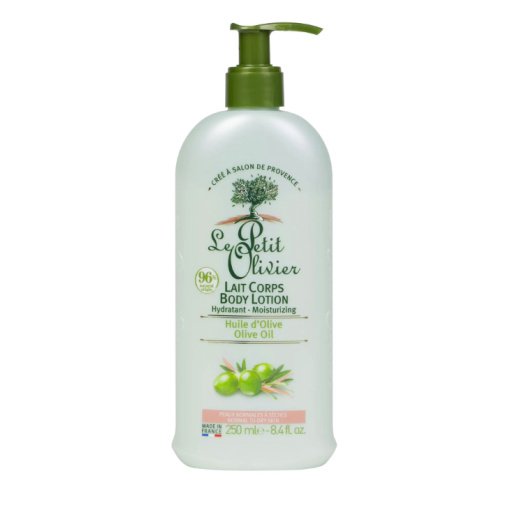 Drėkinamasis kūno losjonas su alyvuogių aliejumi, Le Petit Olivier 250 ml